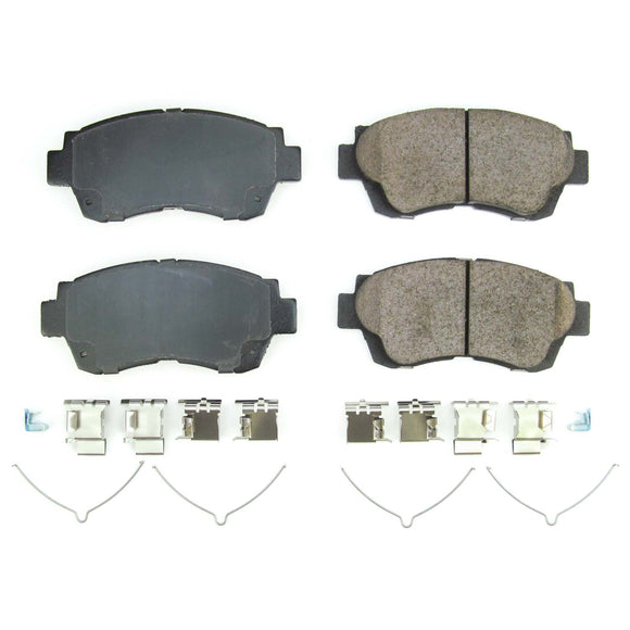 PowerStop Z17 Evolution Ceramic Brake Pads With Hardware