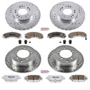 PowerStop Z26 Street Performance Ceramic Brake Pad and Drilled & Slotted Rotor K