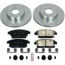 PowerStop Z23 Daily Driver Carbon-Fiber Ceramic Brake Pad and Drilled & Slotted