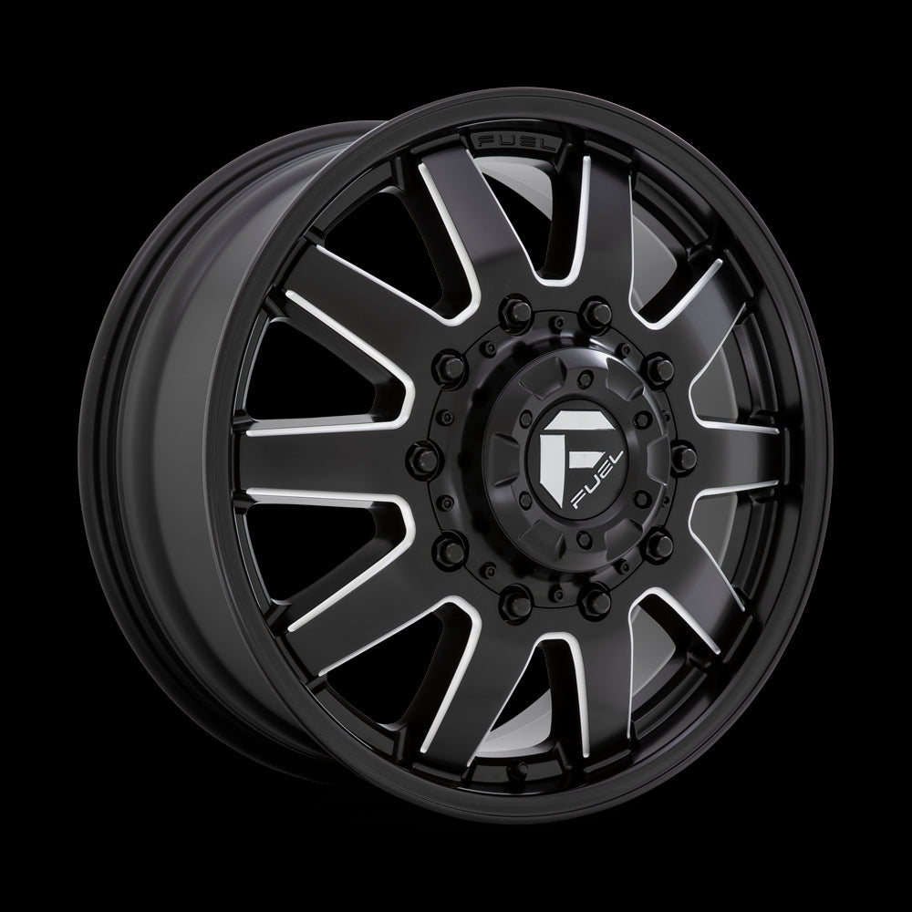 24X8.25 Fuel D538 Maverick Matte Black Milled 8X210 ET105 wheel/rim - 0