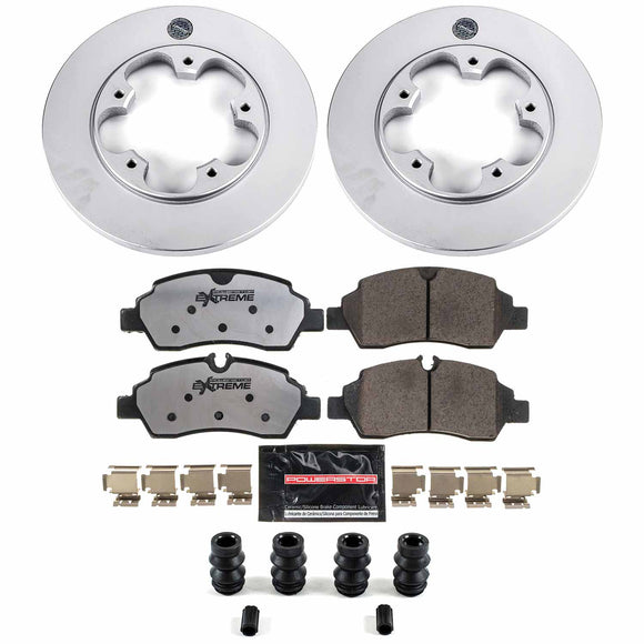 Z36 Truck & Tow Premium Carbon-Fiber Ceramic Brake Pad and Fully Coated Rotor Ki