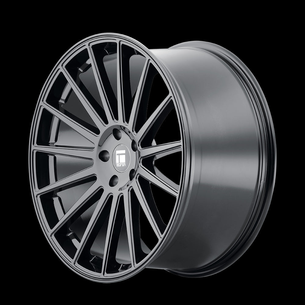 22x10.5 Touren 3292 TR92 Gloss Black 5x114.3 5x4.5 ET32 Wheel Rim