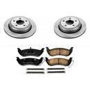 PowerStop OE Stock Replacement Low-Dust Ceramic Brake Pad and Rotor Kit