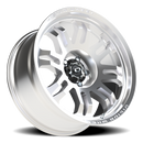 20x9.5 Vision 409 Inferno Milled Machine Face 5x5 (5x127) ET-18 wheel/rim