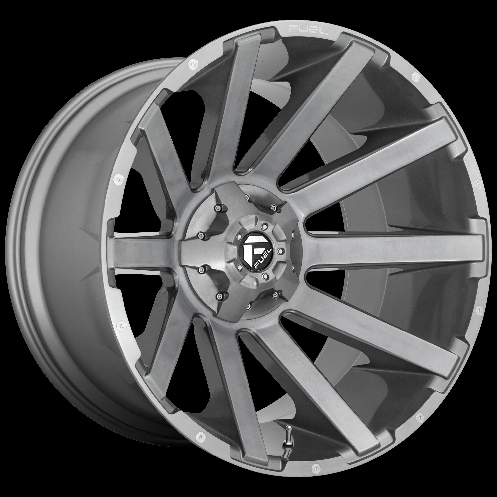 20X9 Fuel D714 Contra PLATINUM BRSH-GNMTL-TTC 6X135/6X139.7 ET2 wheel/rim