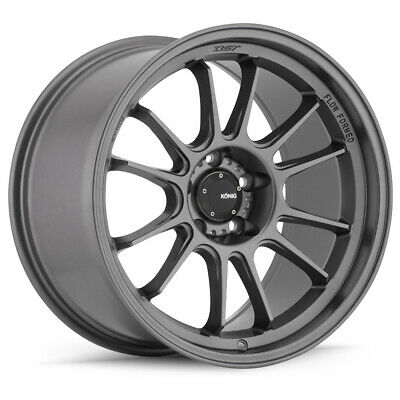 17x9 Konig Hypergram Matte Grey 5x120 ET35 Wheel Rim