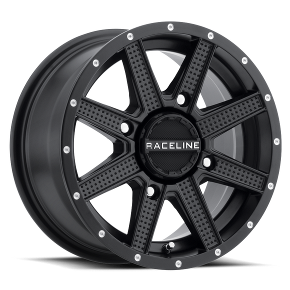 14x7 Raceline A92B Satin Black 4x110 ET10 Wheel Rim