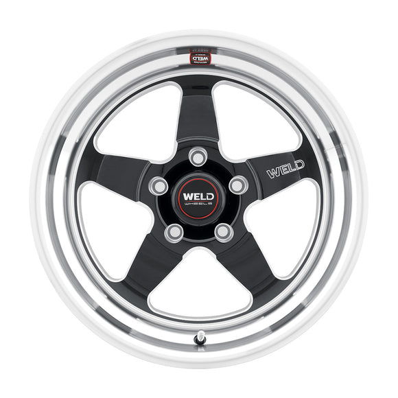 17x8 WELD Performance Ventura Gloss Black Milled 5x127 5x5 ET0 Wheel Rim