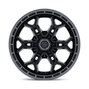20x9 Fuel Off-Road FC896 Heathen Gloss Black Gloss Gunmetal Lip 6x135 ET20 Wheel