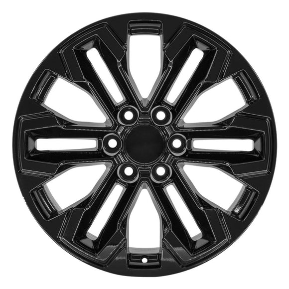 20" Replica CV69 fits Chevrolet Silverado 20 in. x 9 in. Gloss Black