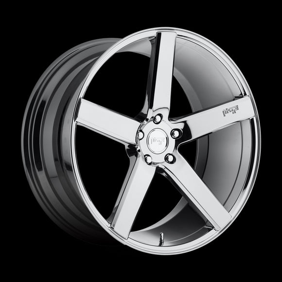 8.5x20 Niche Wheels M132 Milan Chrome Plated Wheel 5x114.3 ET35 CB72.56