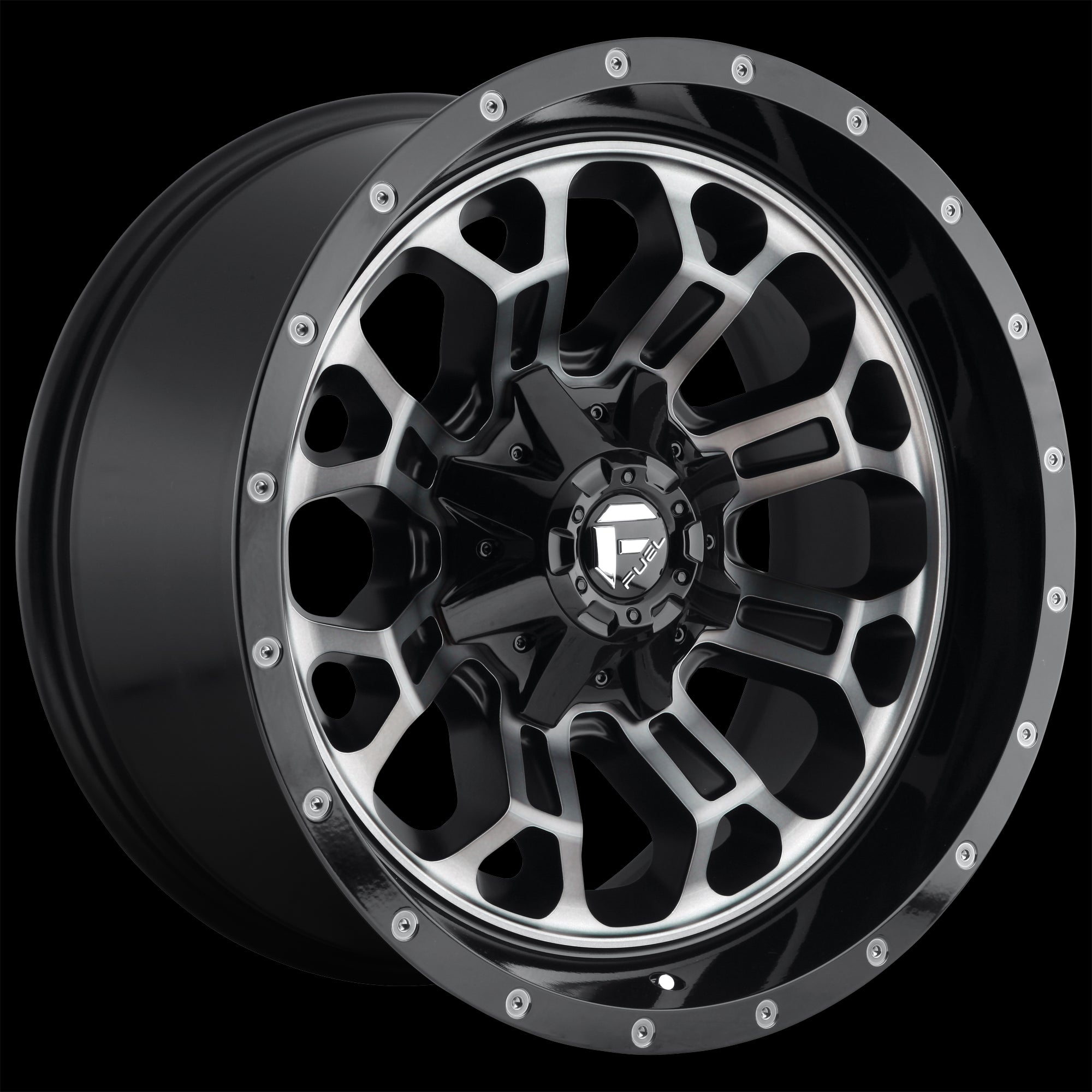 20X9 Fuel D561 CRUSH Gloss Machined Double Dark Tint 8X170 ET1 wheel/rim - 0