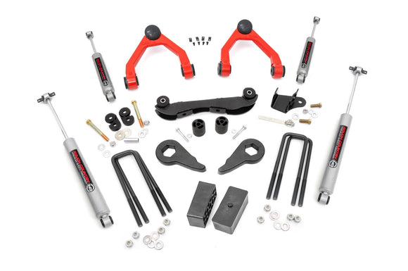 2-3 Inch Lift Kit - Rear Blocks - Chevy/GMC C1500/K1500 Truck/SUV (88-99)