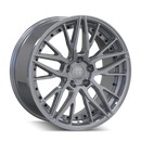 18x8 Touren TR93 Gloss Graphite With Black Rivet 5x114.3 ET35 CB72.60 Wheel Rim