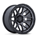 17x9 Fuel Off-Road FC881 Surge Black Machined Tinted 6x139.7 ET20 Rim
