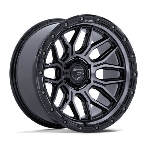 17x9 Fuel Off-Road FC881 Surge Black Machined Tinted 6x139.7 ET20 Rim