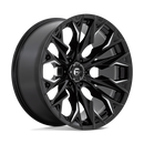 22x10 Fuel Off-Road D803 Flame Gloss Black Milled 6x135 ET-18 CB87.1 Wheel Rim