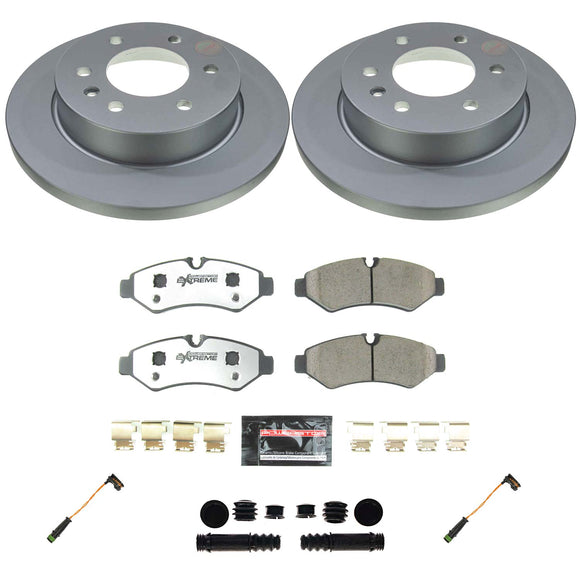 Z36 Truck & Tow Premium Carbon-Fiber Ceramic Brake Pad and Fully Coated Rotor Ki