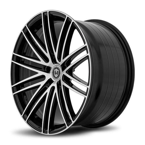 20x10.5 Curva CFF50 Gloss Black Machine Face 5x114.3 ET35 wheel/rim