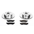 PowerStop Z23 Daily Driver Carbon-Fiber Ceramic Brake Pad and Drilled & Slotted