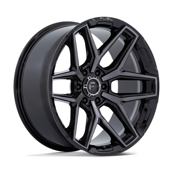 22x12 Fuel Off-Road Flux Black 6x135 ET-44 CB87.1 Wheel Rim