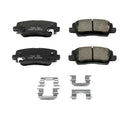PowerStop Z17 Evolution Ceramic Brake Pads With Hardware