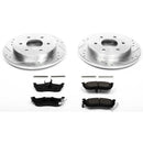 PowerStop Z23 Daily Driver Carbon-Fiber Ceramic Brake Pad and Drilled & Slotted