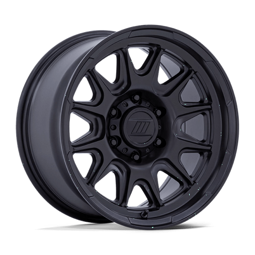 17X8 Pro Comp Alloys PA200 Pulse Matte Black 6x120 ET20 Wheel Rim