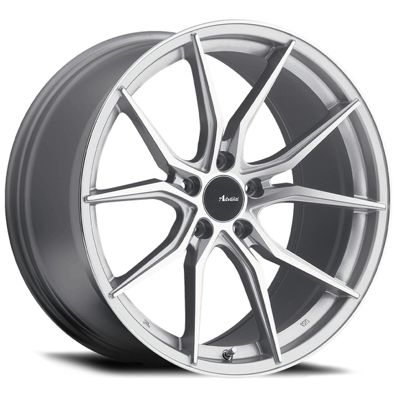 18x8 Advanti Racing Hybris Machined Face 5x108 5x4.25 ET45 Wheel Rim