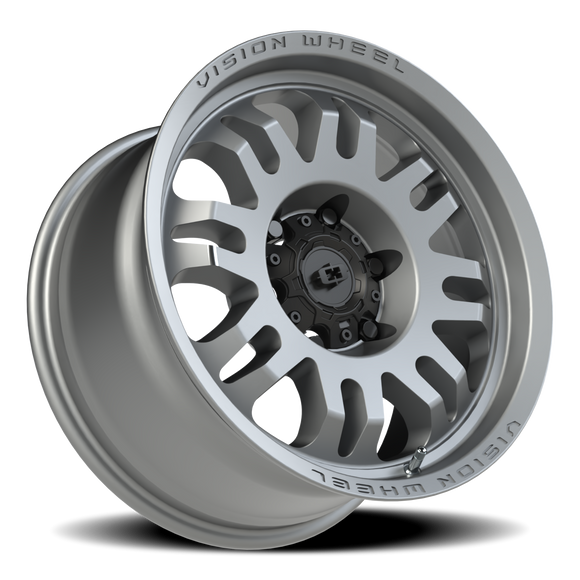 17x9 Vision 409 Inferno Gray Wheel 6x135 ET12 CB87.1
