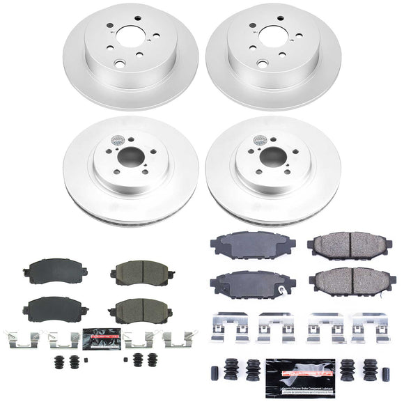 Z23 Daily Driver Premium Carbon-Fiber Ceramic Brake Pad and Fully Coated Rotor K