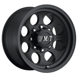 17x9 Mickey Thompson Classic III Black Satin Black Wheel 6X5.50 ET-12 CB