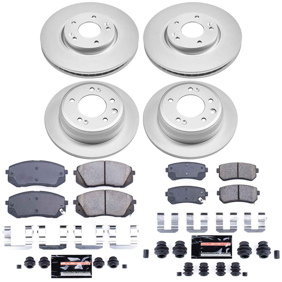 Z23 Daily Driver Premium Carbon-Fiber Ceramic Brake Pad and Fully Coated Rotor K