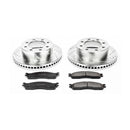 PowerStop Z23 Daily Driver Carbon-Fiber Ceramic Brake Pad and Drilled & Slotted