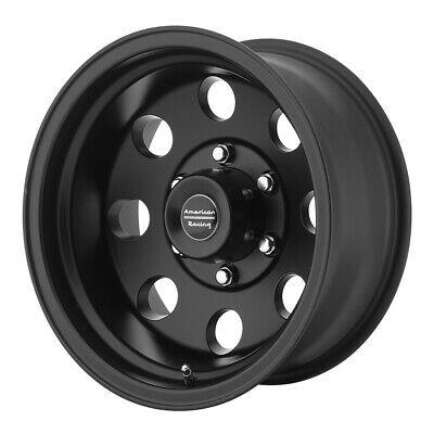 17X8 American Racing Baja Black Wheel 6X139.7 ET0 6-139.7 17-8 AR1727883B