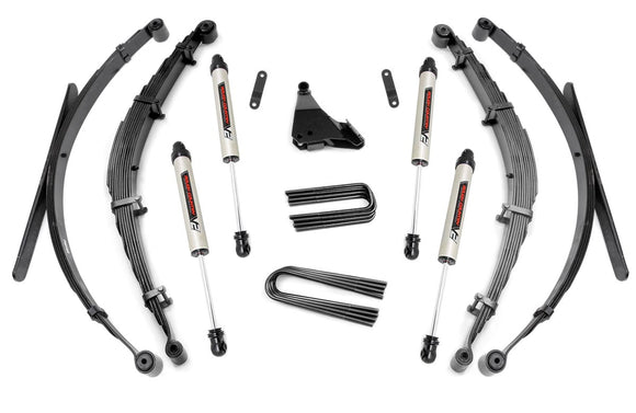 4 Inch Lift Kit - Rear Springs - V2 - Ford Super Duty 4WD (99-04)