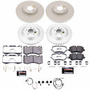 Z36 Truck & Tow Premium Carbon-Fiber Ceramic Brake Pad and Fully Coated Rotor Ki
