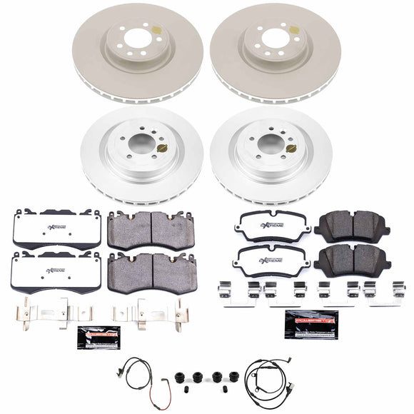 Z36 Truck & Tow Premium Carbon-Fiber Ceramic Brake Pad and Fully Coated Rotor Ki