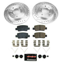 PowerStop Z23 Daily Driver Carbon-Fiber Ceramic Brake Pad and Drilled & Slotted