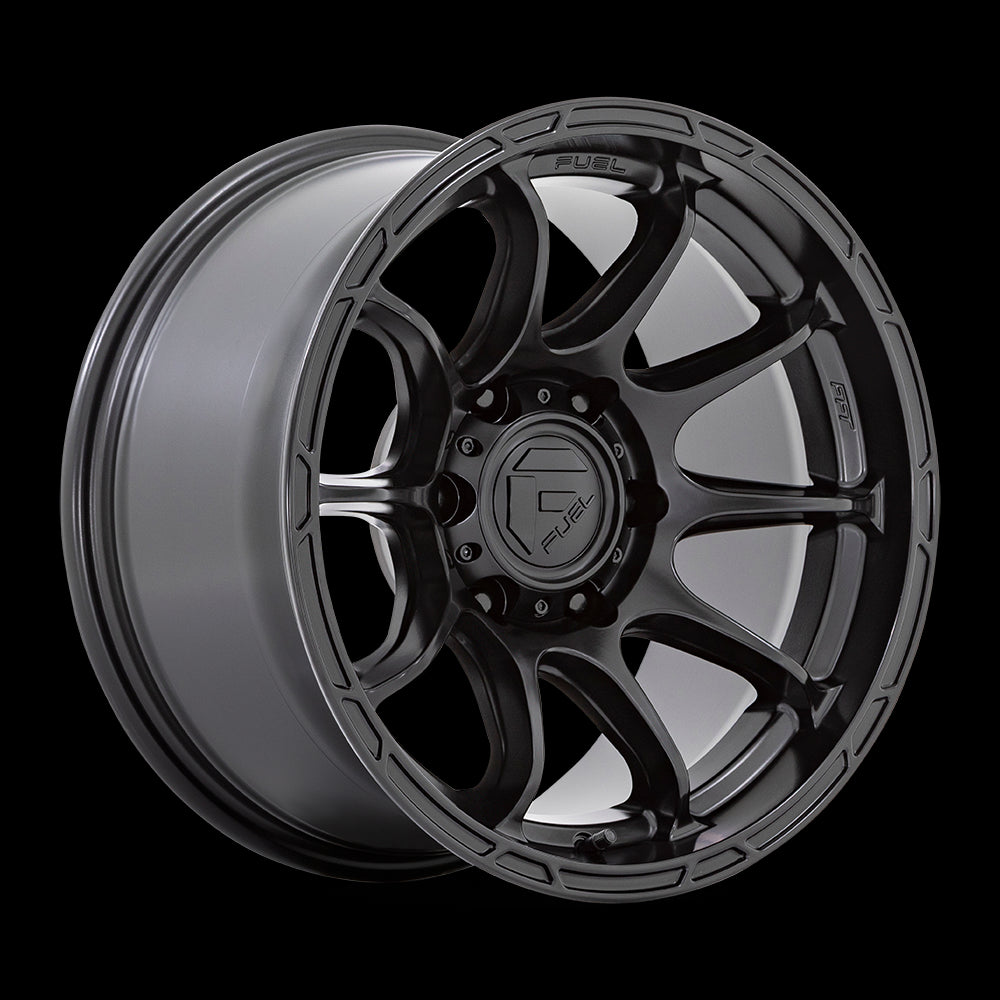 17X9 Fuel D791 Variant Matte Black 6X139.7 ET1 wheel/rim - 0