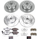PowerStop Z26 Street Performance Ceramic Brake Pad and Drilled & Slotted Rotor K