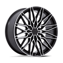 24X10 Niche NC278 Calabria 6 Matte Black 6x139.7 ET20 Wheel Rim
