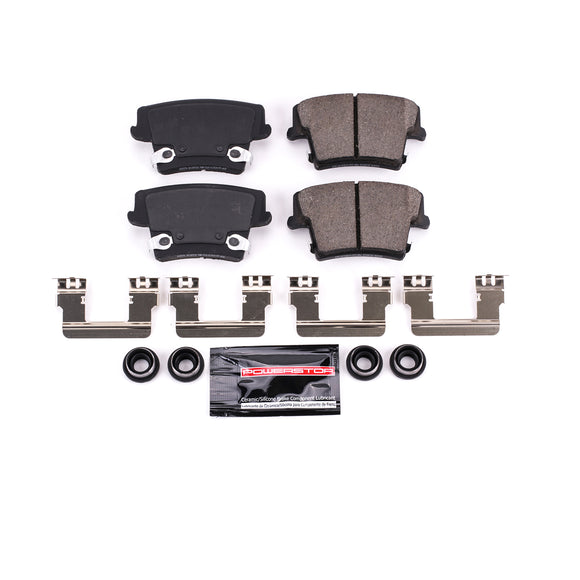 PowerStop Z23 Evolution Sport Carbon-Fiber Brake Pads With Hardware