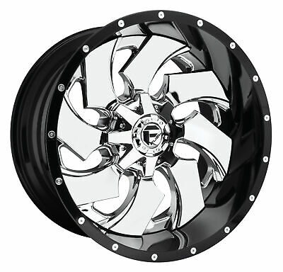 20X9 Fuel D240 Cleaver Chrome/GBL 6X135/6X139.7 ET1 wheel/rim