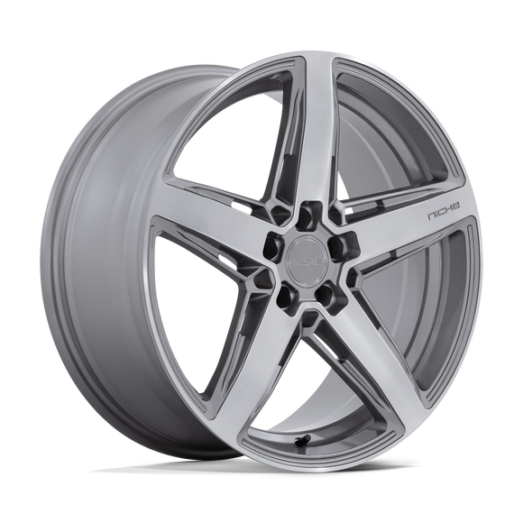 20X9.5 Niche 1PC M270 Teramo Gray 5X114.3 5X4.5 ET25 Wheel Rim