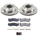 PowerStop OE Stock Replacement Low-Dust Ceramic Brake Pad and Rotor Kit