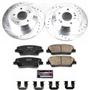 PowerStop Z23 Daily Driver Carbon-Fiber Ceramic Brake Pad and Drilled & Slotted
