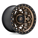 15X10 Fuel UTV D785 Unit UTV BRZ M-BLK-RING 4X137 ET0 wheel/rim