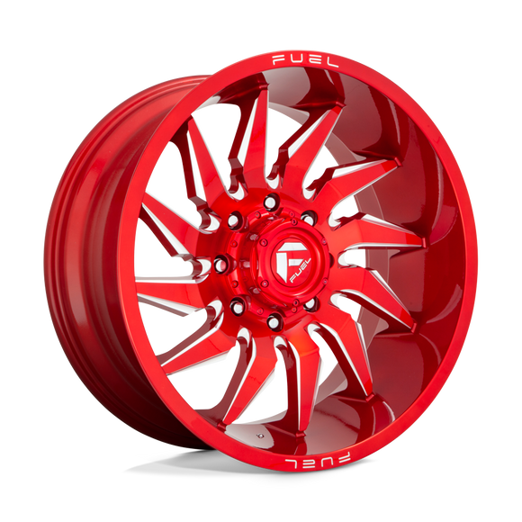 22x10 Fuel Off-Road D745 Saber Candy Red Milled 6x135 ET-18 CB87.1 Wheel Rim