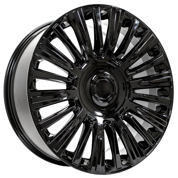 22" Replica CA92 fits Cadillac Escalade 22x9 Gloss Black